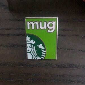 STARBUCKS MUG AWARD PIN